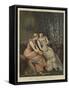 After the Ball, Comparing Programmes-Arthur Hopkins-Framed Stretched Canvas