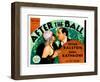 After the Ball, from Left: Esther Ralston, Basil Rathbone, 1932-null-Framed Art Print