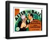After the Ball, from Left: Esther Ralston, Basil Rathbone, 1932-null-Framed Art Print