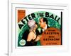 After the Ball, from Left: Esther Ralston, Basil Rathbone, 1932-null-Framed Art Print