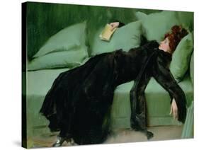 After the Ball-Ramon Casas i Carbo-Stretched Canvas