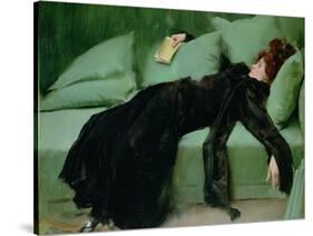 After the Ball-Ramon Casas i Carbo-Stretched Canvas