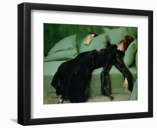 After the Ball-Ramon Casas i Carbo-Framed Premium Giclee Print