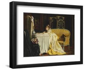 After the Ball-Charles Baugniet-Framed Premium Giclee Print