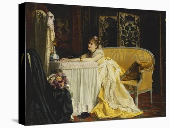 After the Ball-Charles Baugniet-Stretched Canvas