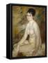 After the Bath, 1876-Pierre-Auguste Renoir-Framed Stretched Canvas
