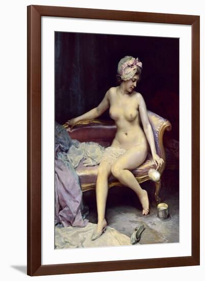 After the Bath, 1878-Raimundo Madrazo-Framed Giclee Print