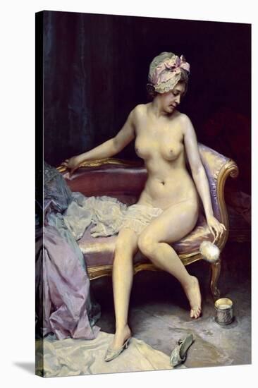 After the Bath, 1878-Raimundo Madrazo-Stretched Canvas