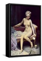 After the Bath, 1878-Raimundo Madrazo-Framed Stretched Canvas