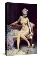 After the Bath, 1878-Raimundo Madrazo-Stretched Canvas