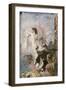 After the bath, 1880-88-Giovanni Boldini-Framed Premium Giclee Print