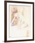 After the Bath, 1890-1900-Edgar Degas-Framed Giclee Print