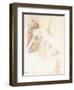 After the Bath, 1890-1900-Edgar Degas-Framed Giclee Print