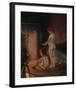 After The Bath, 1890-Paul Peel-Framed Premium Giclee Print