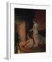 After The Bath, 1890-Paul Peel-Framed Premium Giclee Print