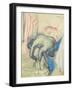 After the Bath, 1903-Edgar Degas-Framed Giclee Print