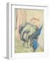 After the Bath, 1903-Edgar Degas-Framed Giclee Print