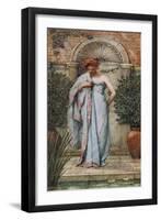 After the Bath, 1908-Philip Burne-Jones-Framed Premium Giclee Print