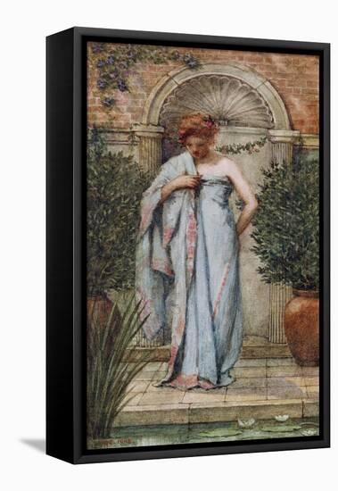 After the Bath, 1908-Philip Burne-Jones-Framed Stretched Canvas