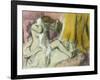 After the Bath, about 1888/92-Edgar Degas-Framed Giclee Print
