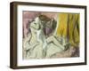 After the Bath, about 1888/92-Edgar Degas-Framed Giclee Print