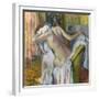 After the Bath, C. 1890-Edgar Degas-Framed Giclee Print