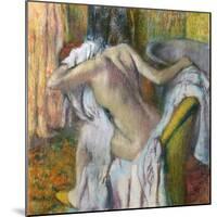 After the Bath, C. 1890-Edgar Degas-Mounted Giclee Print