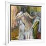 After the Bath, C. 1890-Edgar Degas-Framed Giclee Print