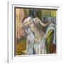After the Bath, C. 1890-Edgar Degas-Framed Giclee Print