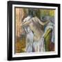 After the Bath, C. 1890-Edgar Degas-Framed Giclee Print