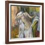 After the Bath, C. 1890-Edgar Degas-Framed Giclee Print