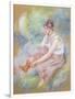 After the Bath, C.1890-Pierre-Auguste Renoir-Framed Giclee Print