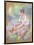 After the Bath, C.1890-Pierre-Auguste Renoir-Framed Giclee Print