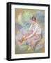 After the Bath, C.1890-Pierre-Auguste Renoir-Framed Giclee Print