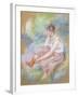 After the Bath, C.1890-Pierre-Auguste Renoir-Framed Giclee Print