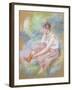 After the Bath, C.1890-Pierre-Auguste Renoir-Framed Giclee Print