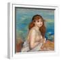 After The Bath, C1886-Pierre-Auguste Renoir-Framed Giclee Print