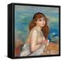 After The Bath, C1886-Pierre-Auguste Renoir-Framed Stretched Canvas