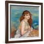 After The Bath, C1886-Pierre-Auguste Renoir-Framed Giclee Print