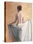 After the Bath Coral-James Wiens-Stretched Canvas