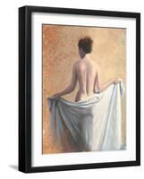 After the Bath Coral-James Wiens-Framed Art Print