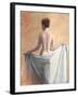 After the Bath Coral-James Wiens-Framed Art Print