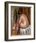 After the Bath (Nude Study)-Pierre-Auguste Renoir-Framed Giclee Print