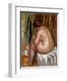 After the Bath (Nude Study)-Pierre-Auguste Renoir-Framed Giclee Print