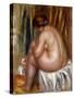 After the Bath (Nude Study)-Pierre-Auguste Renoir-Stretched Canvas