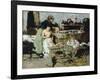 After the Bath, Sketch-Giacomo Favretto-Framed Giclee Print