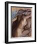 After the Bath, Woman Drying Herself-Edgar Degas-Framed Giclee Print