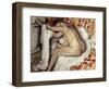 After the Bath, Woman Drying-Edgar Degas-Framed Giclee Print