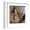 After the Bath-Edgar Degas-Framed Art Print