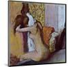 After the Bath-Edgar Degas-Mounted Art Print